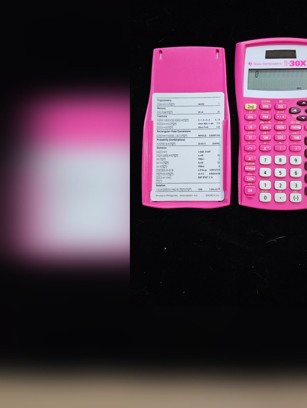 Pink Texas Instruments Device TI 30